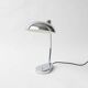 Lampe de table "Ministeriale" Seminara en métal chromé, fabriquée en Italie dans les années 1960.