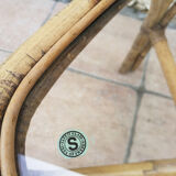 Ikea rattan table, 1960