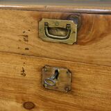 Marine trunk in camphor wood, India – Late 19th century