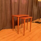 Paire de tables d'appoint, Danemark, années 1960.
