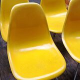 Set of 4 DSX chairs, Herman Miller