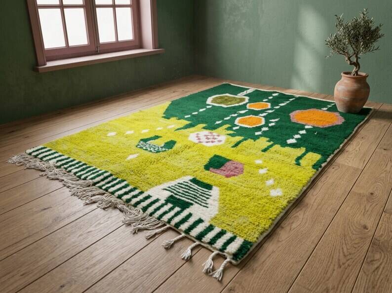 Handmade Moroccan rug 250cm x 150cm