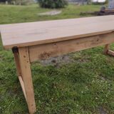 Old beech farm table