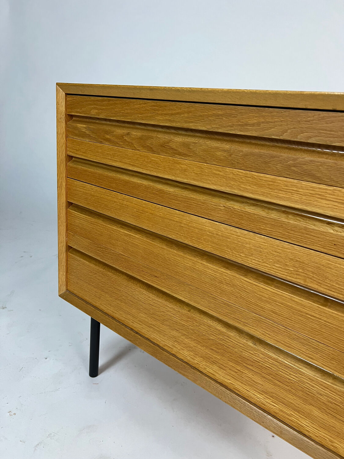 Commode vintage en chêne Cadovius, buffet, meuble de rangement danois.
