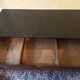 Louis Philippe chest of drawers In walnut veneer with black marble top