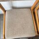 Set of 4 Scandinavian Baumann chairs in solid elm – 1970s