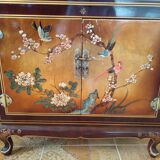 Lacquered Wood Showcase, China, 1950