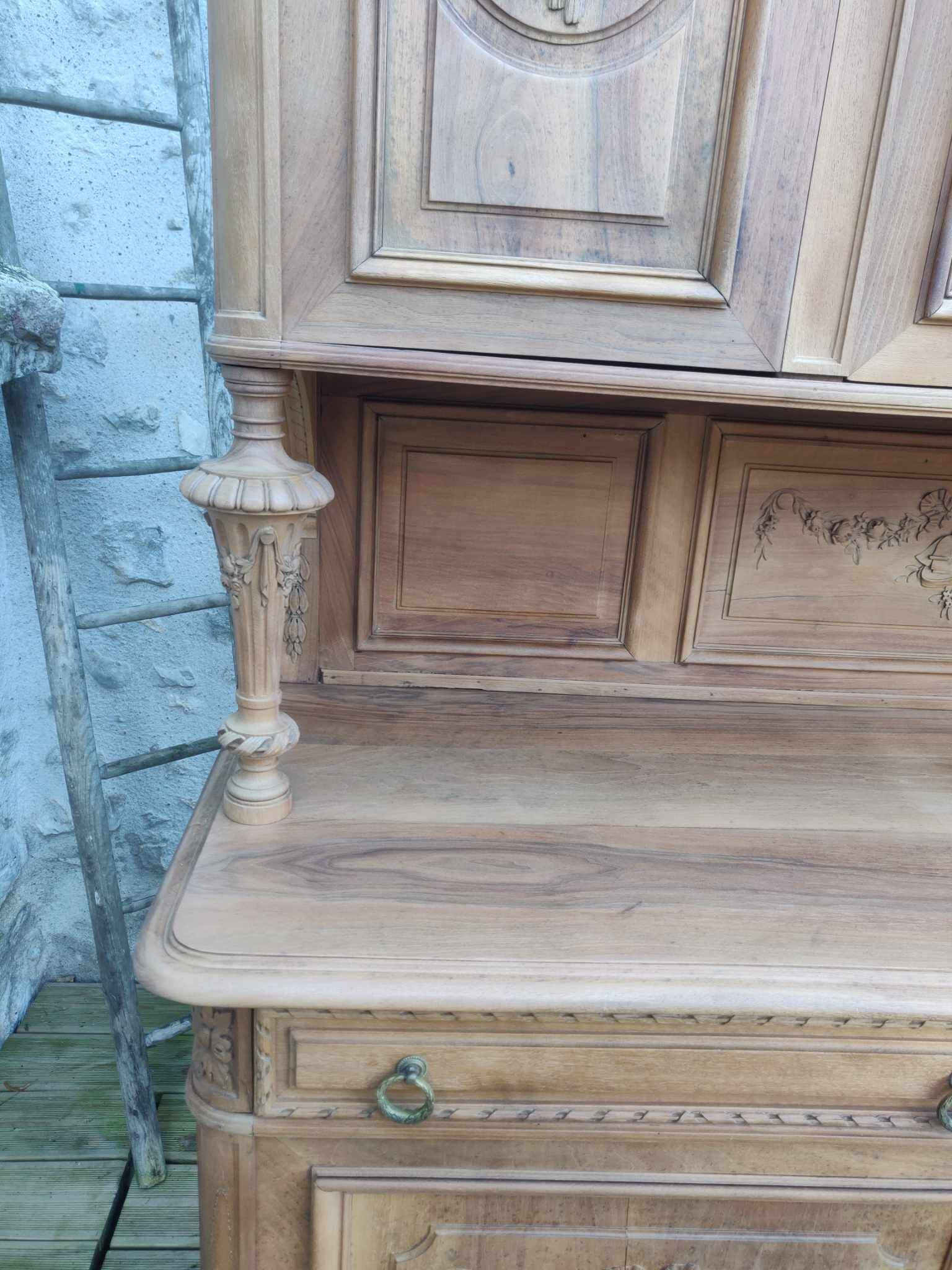 Two carved body dresser