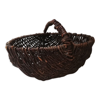 Vintage wicker basket