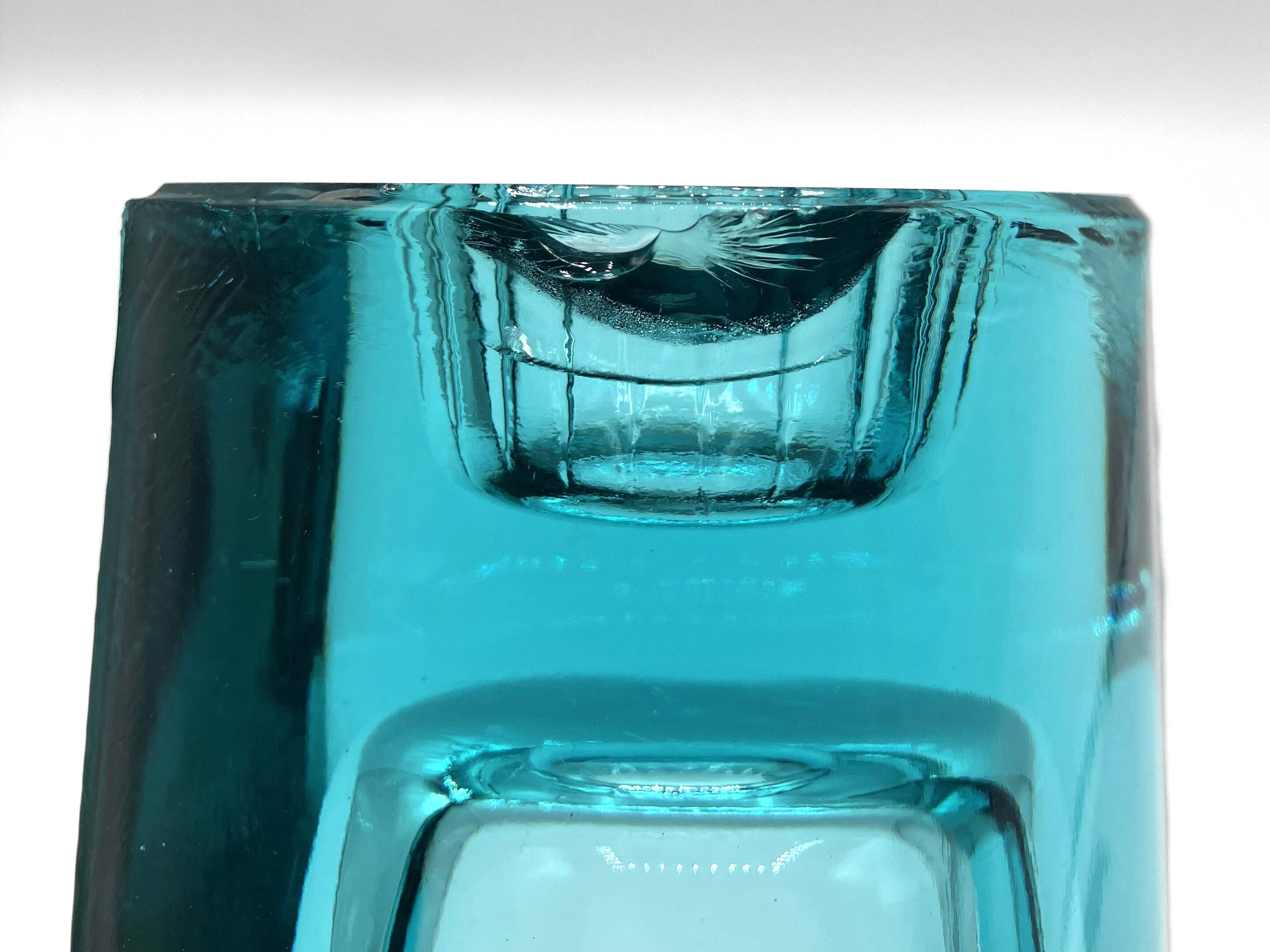 Sklo union vase • rosice glassware • design milos filip, 1960