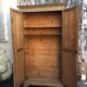 Paris beige patina pine armoire
