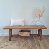 Oak bench