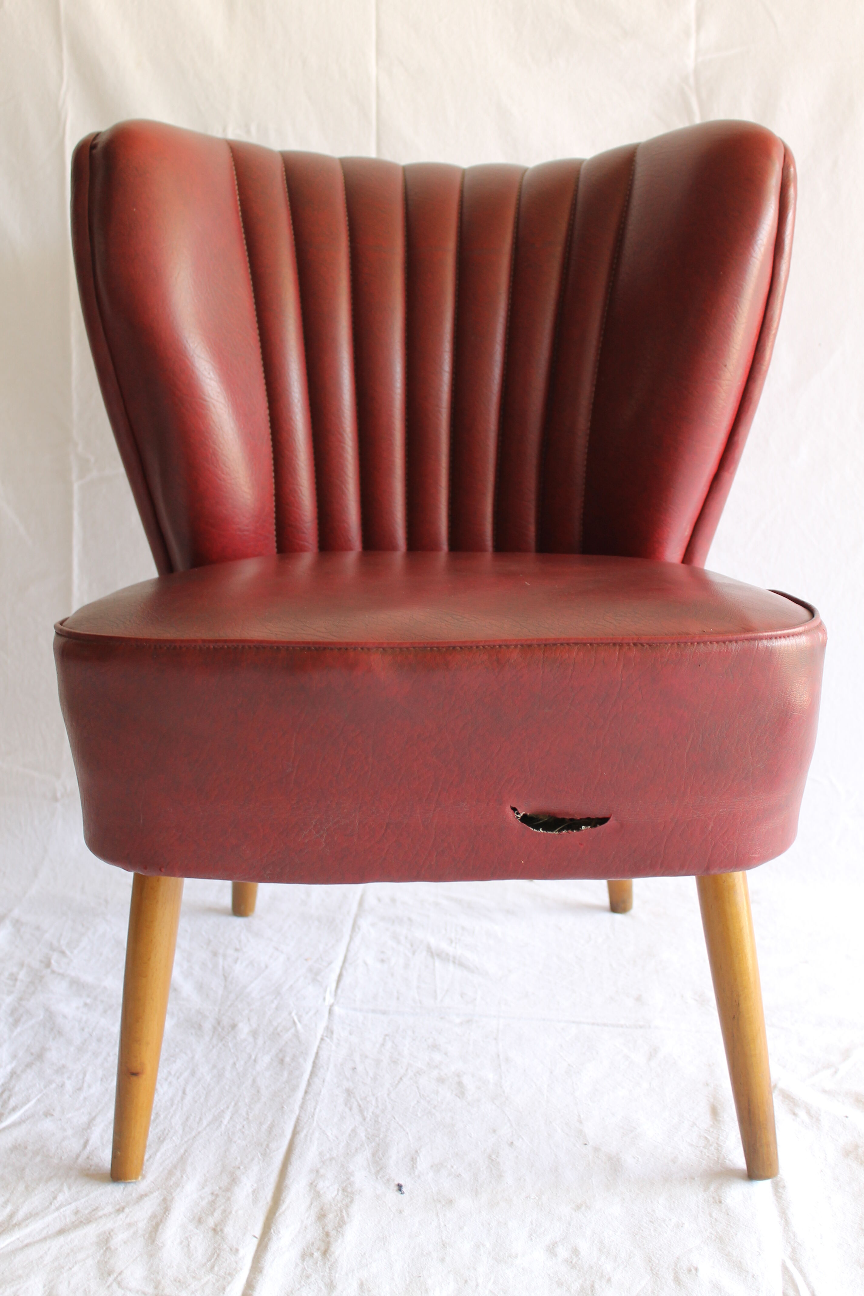 Red expo 58 cocktail armchair