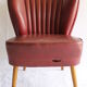 Fauteuil cocktail expo 58 rouge