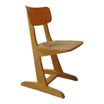 Casala vintage school chair 1960