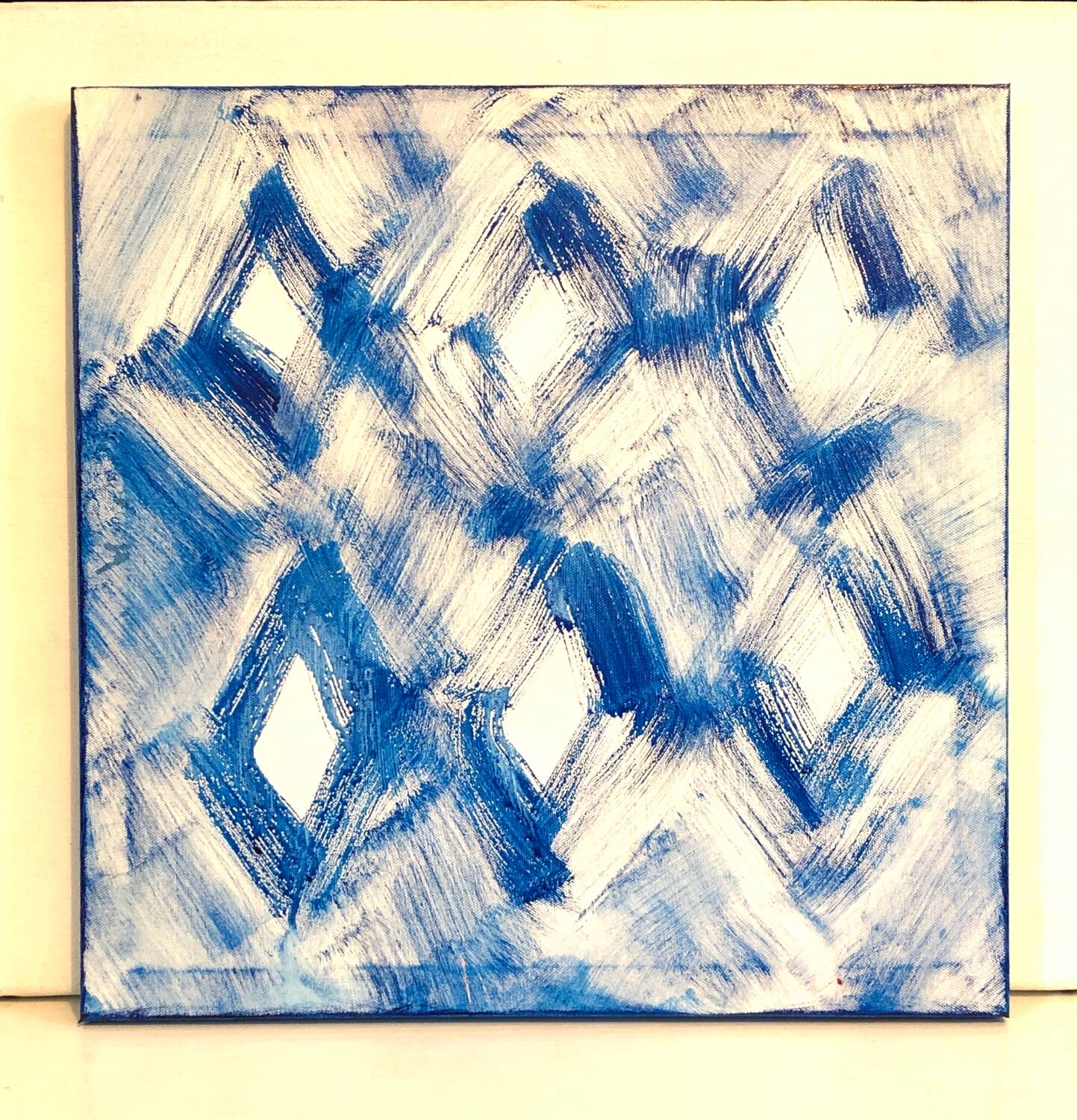 Blue Oil Painting