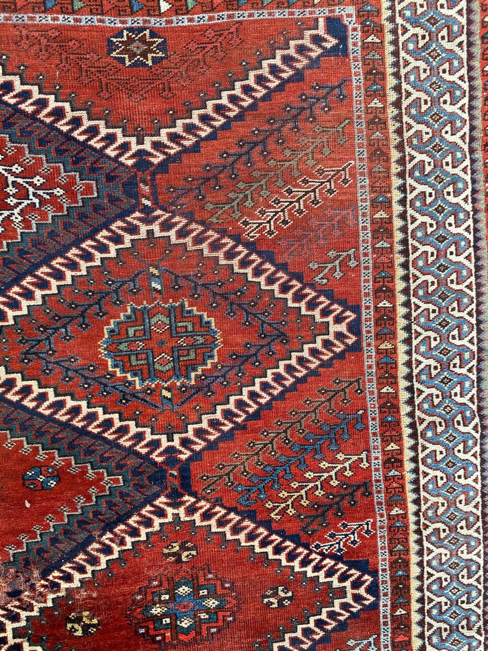 Persian carpet of ghashghai 218x310 cm
