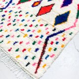 Azilal Moroccan Berber rug with colorful patterns 1.47x1.07m