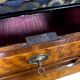 Important cylinder desk from the Louis XVI period in marquetry.