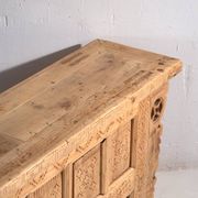 Antique carved buffet in fir wood – China, circa 1930