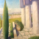 Painting on isorel  1940s