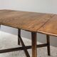 Ercol Old Colonial 377 Drop Leaf Dining Table Solid Elm Blue Label 1950s