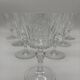 10 Verres Baccarat, Model Picadilly, France, verres à pied en cristal