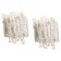 Pair of large Kalmar Murano wall sconces, Austria, 1960s.