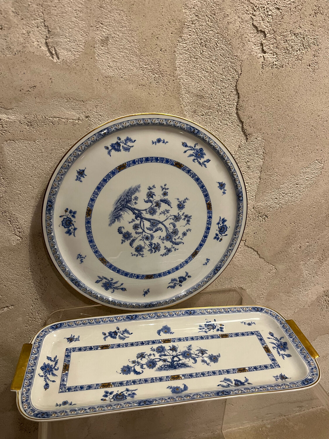 Batch of porcelain tableware from Limoges 1980