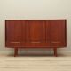 Buffet haut en teck, design danois, années 1970, production : Danemark