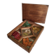 Old Yellow Dwarf game, wooden box, 1940s