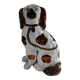 Jersey earthenware Staffordshire dog