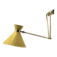 Diabolo wall light, René Mathieu for Maison Lunel, around 1950.