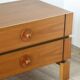 Pair of vintage wooden bedside tables, 1970s