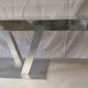 Aluminum coffee table