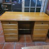 Vintage oak desk from the 60s