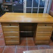 Vintage oak desk from the 60s