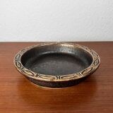 Danish pottery bowl in mid-century Lovemose style, 1960s.