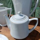 Limoges porcelain coffee service by F. Legrand and Cie