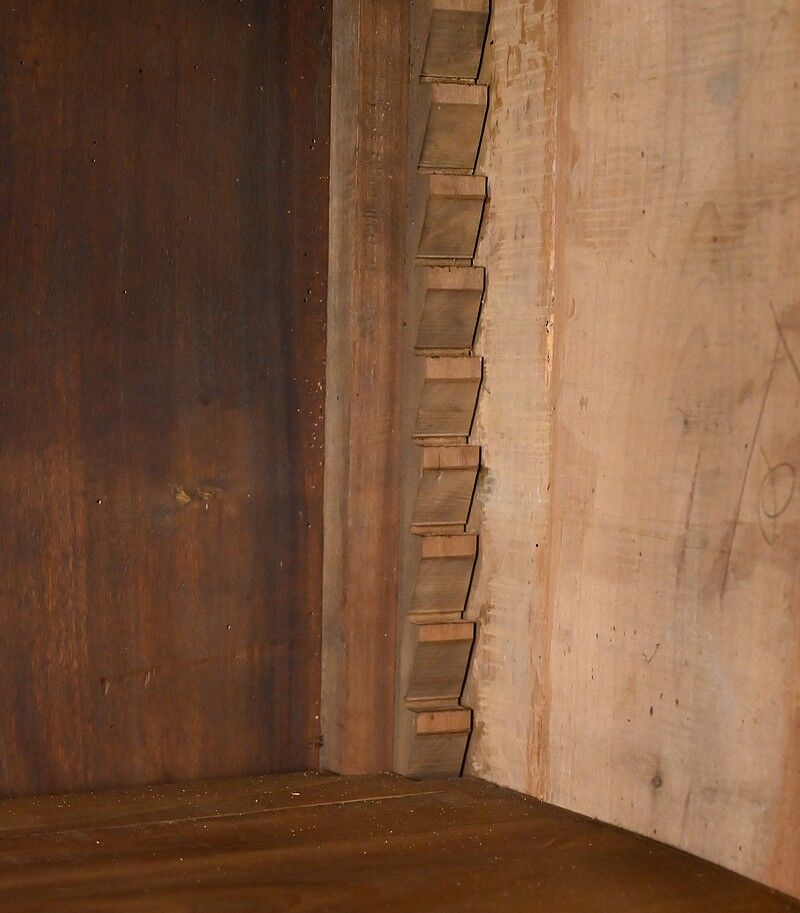 Petite bonnetière en merisier, style Louis Philippe – fin XIXe