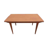 Scandinavian table with lb teak extensions