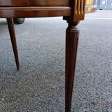 Table bouillotte style Louis XVI marble top