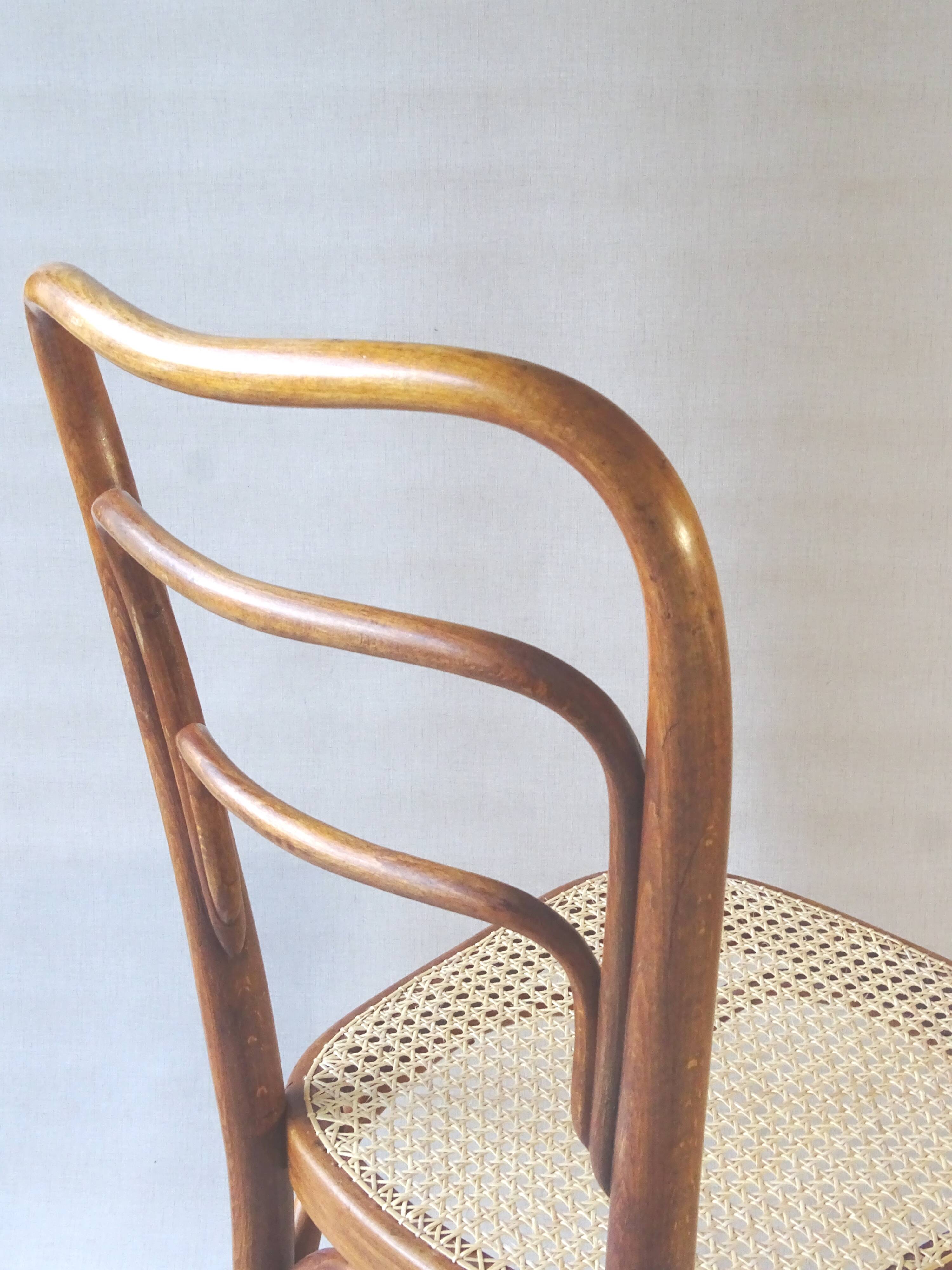 Kohn chair no. 248 with bent wood, viennese secession, around 1905 - no thonet -