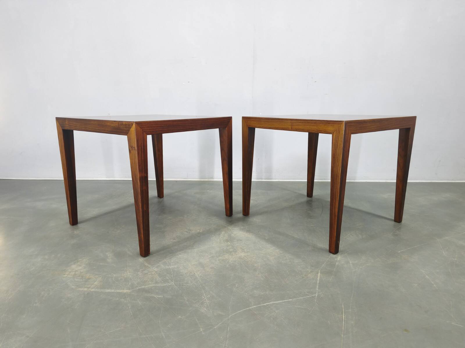 Severin Hansen for Haslev Rosewood Tables, Denmark, 1960s