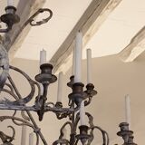 Chandelier with candles