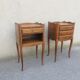 Pair of bedside table Louis XV style