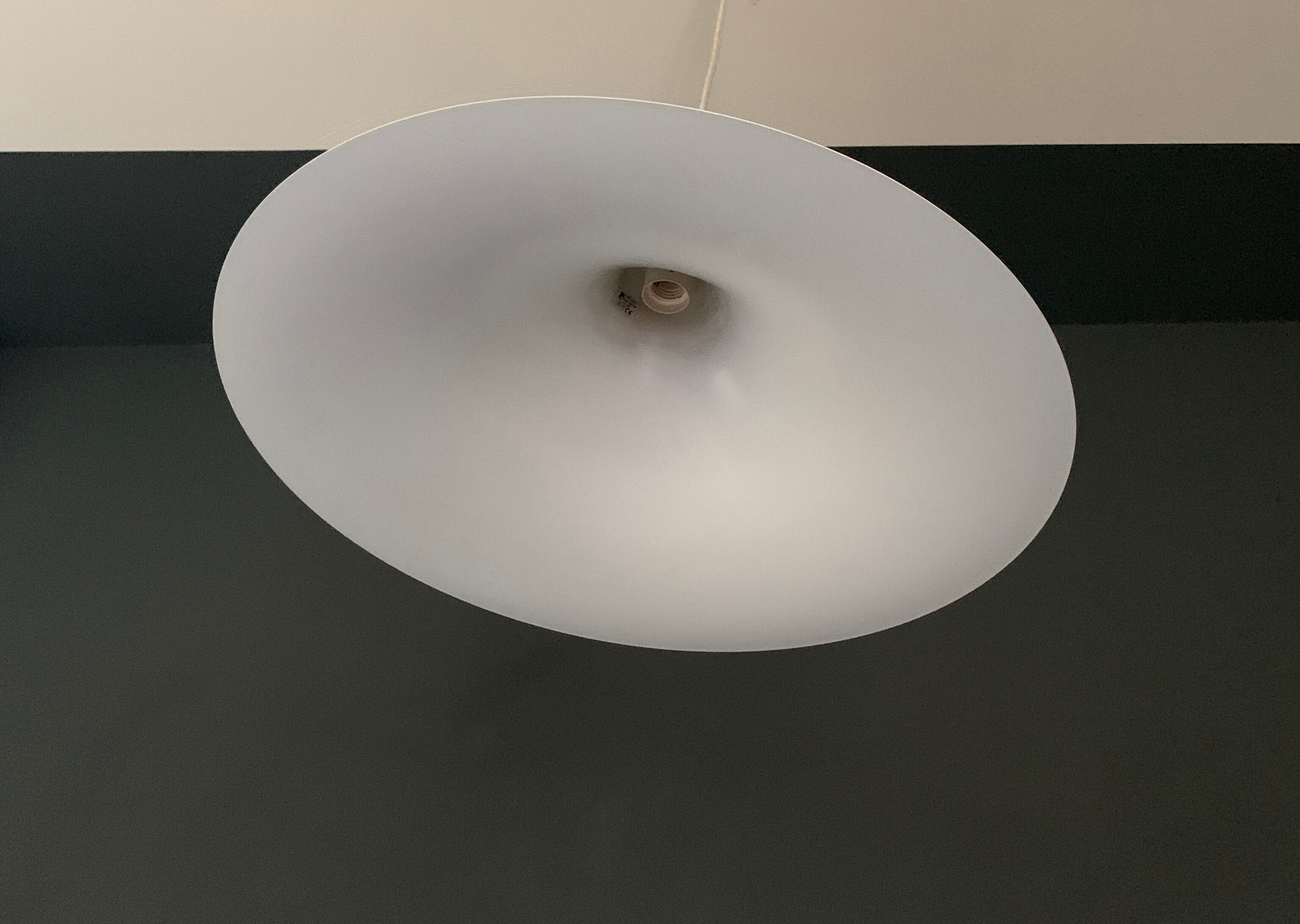 Lampshade "trumpet" Scandinavia 70s