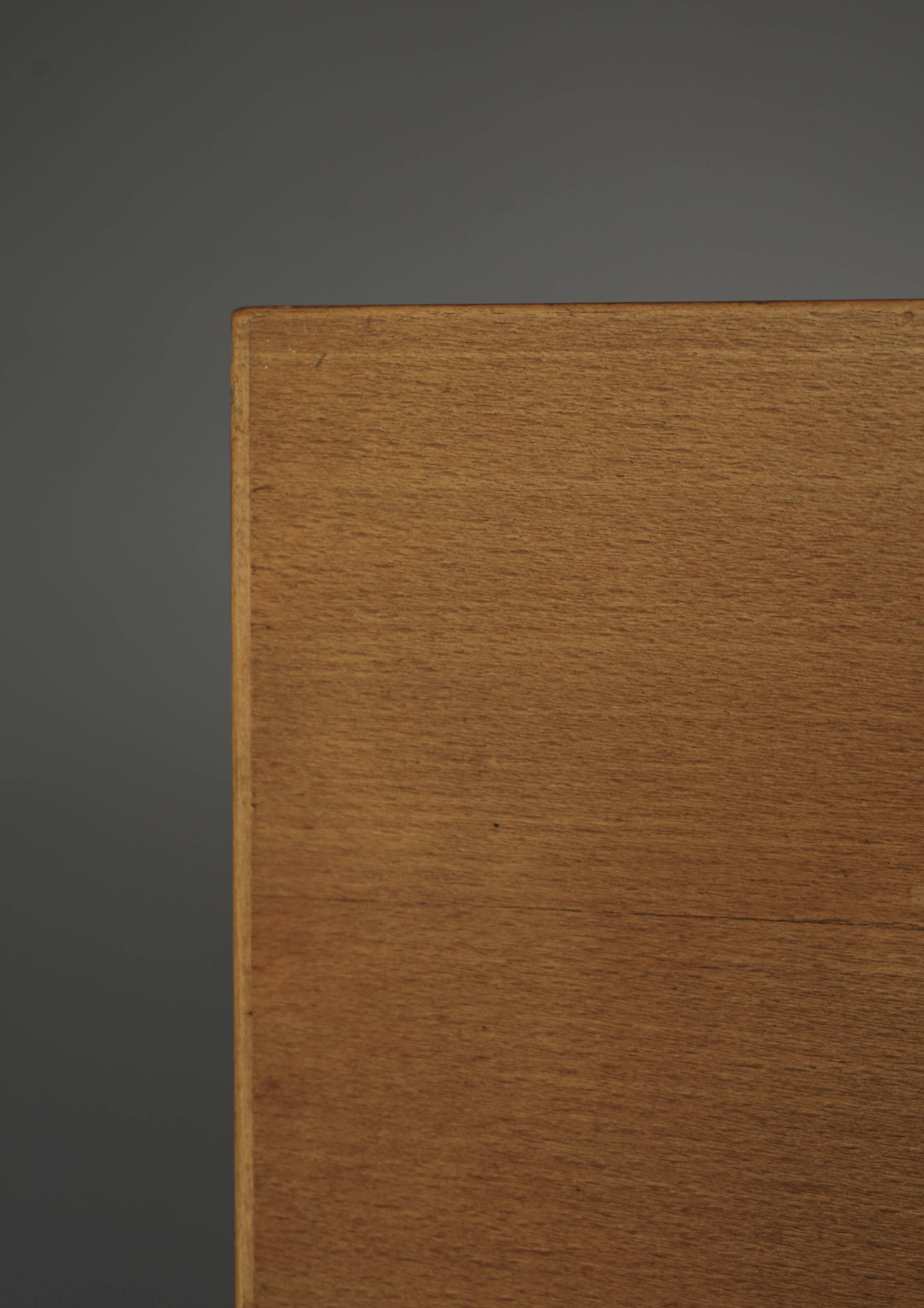 Storage Boxes in beech wood by Wim den Boon, 1967. Set of 4