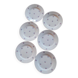 Lunéville KG – assiettes dessert – années 1940