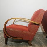 Armchairs by Jindřich Halabala